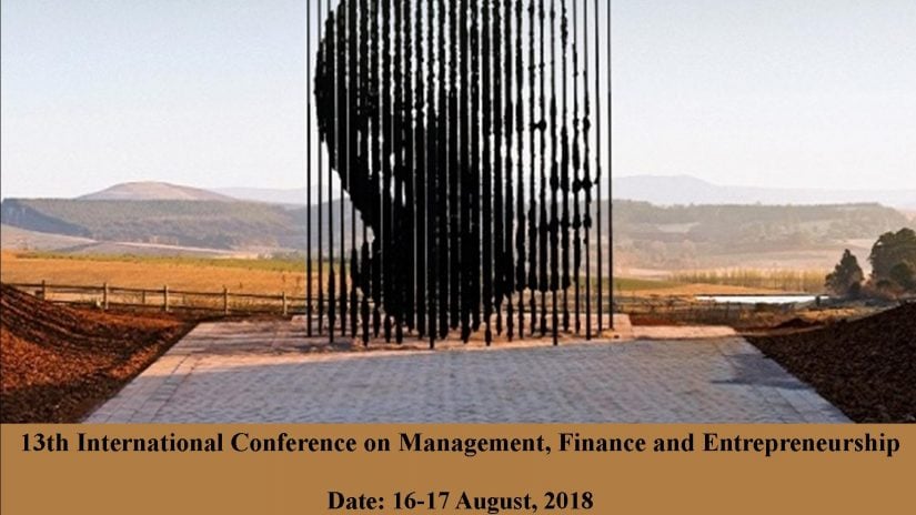 13th International Conference on Management, Finance and Entrepreneurship